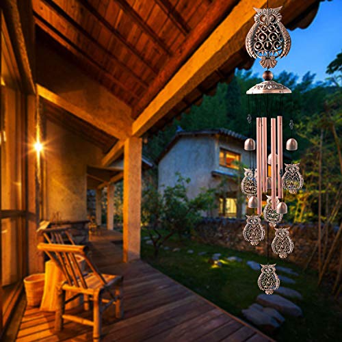 Owls Wind Chimes Outdoor