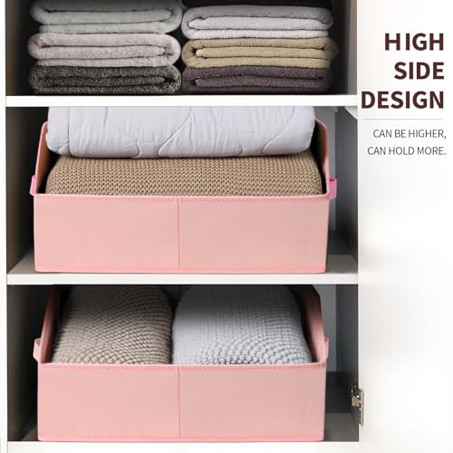 Closet Baskets for Shelves Trapezoid (4 Count)