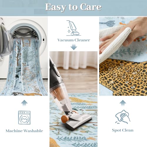Animal Area Rugs 8x10 Soft Non (80 Sq Ft)
