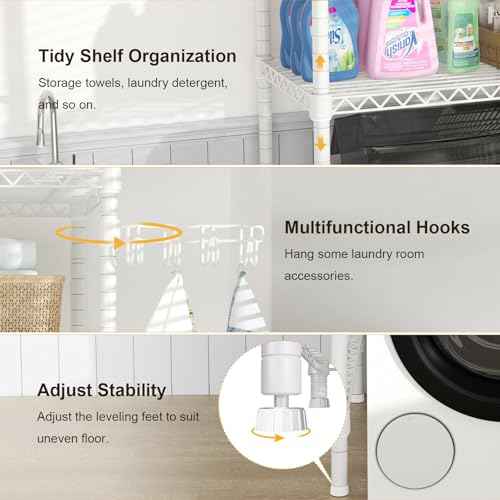 U8 Mini Laundry Room Storage Organizer (3 Count)