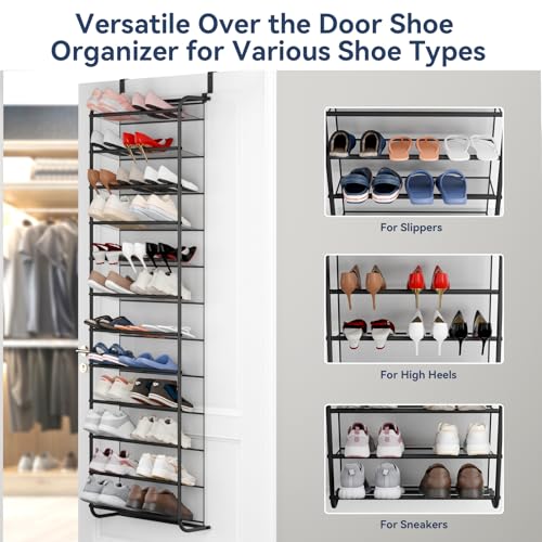 36 Pair Over the Door Shoe Rack