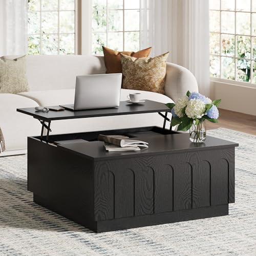 31.5" Lift Top Coffee Table with Storage