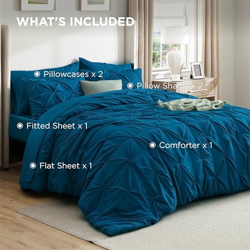 7 Piece California King Comforter Set & Sheets