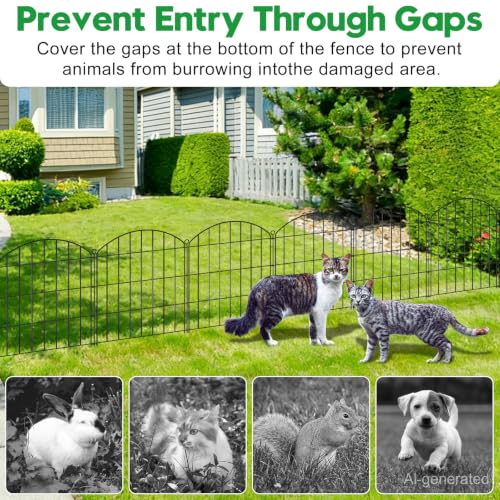 Decorative Garden Fence 24in (240 Sq Ft)