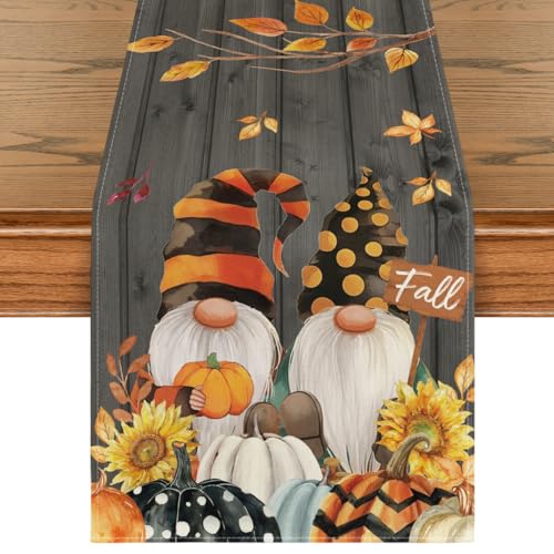 210 GSM Fall Table Runner Home Party Decor 13x108 Inch
