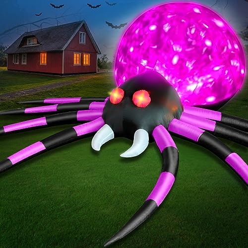 10 FT Halloween Inflatable Spider Outdoor Decorations for Yard (10FT Spider)