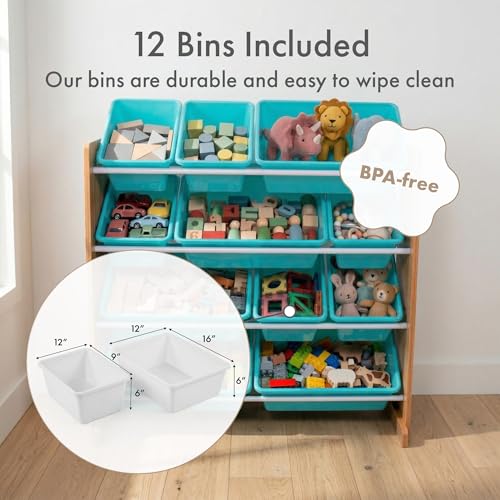 Kids Toy Organizer with 12 Bins