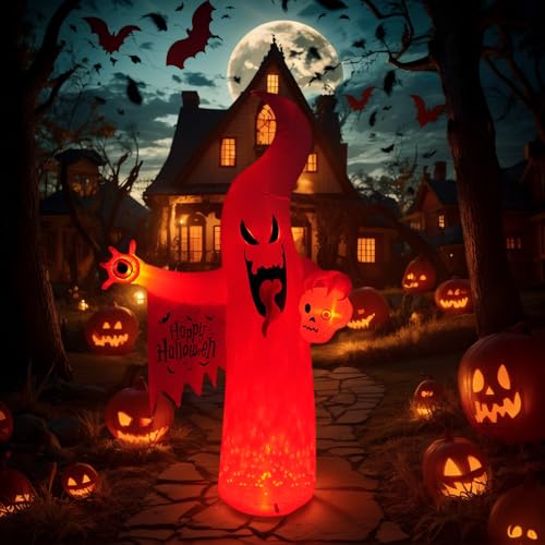 Halloween Inflatable Ghost Decoration (8FT casper the ghost)