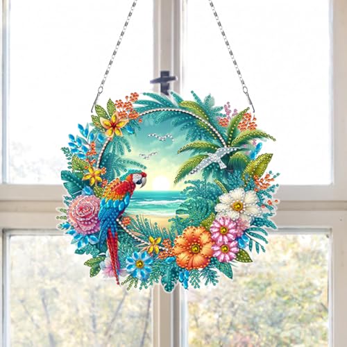 Flowers Hummingbird Diamond Art Kits