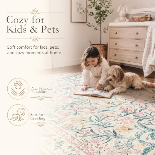 Washable Area Rug 6x9 (56 Sq Ft)