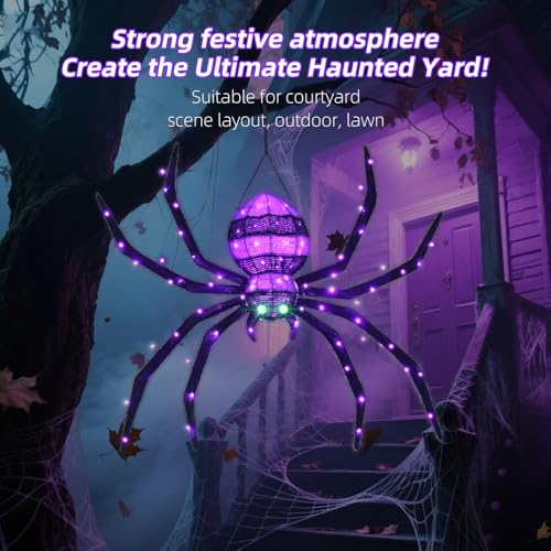 Halloween Decorations Outdoor Hanging Spider