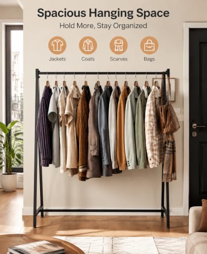 Black Metal Clothing Rack