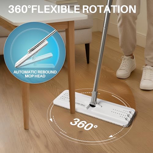Flat Mop and Bucket Set
