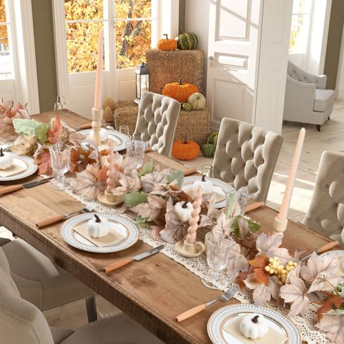 Fall Maple Leaves Garland Decoration