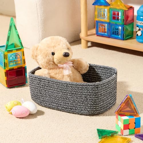 Small Storage Baskets for Organizing (4 Count)