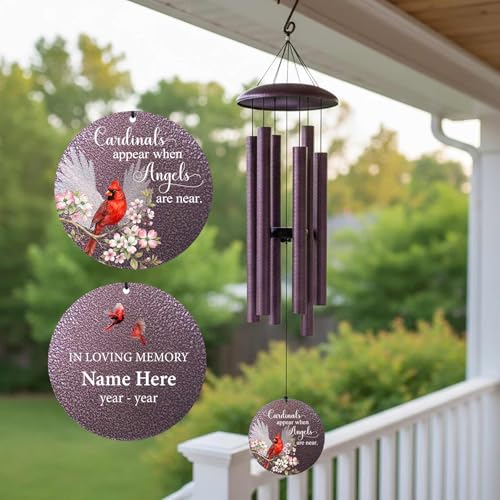Memorial Wind Chimes for Loss of Loved One