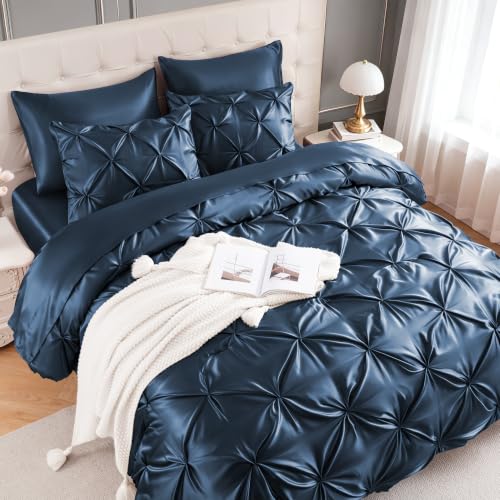 Satin King Size Comforter Set