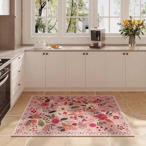 Door Mat 2x3 Area Rug Washable