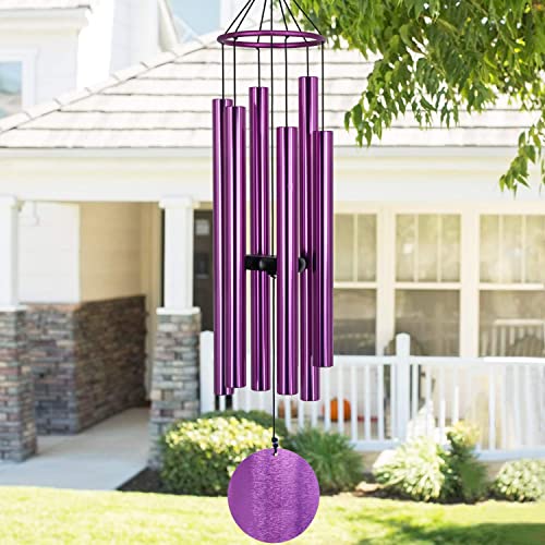 Memorial Wind Chimes Outdoor Large Deep Tone 36 Inch Tuned Windchimes