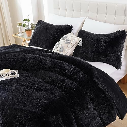 Fluffy King Size Comforter Set