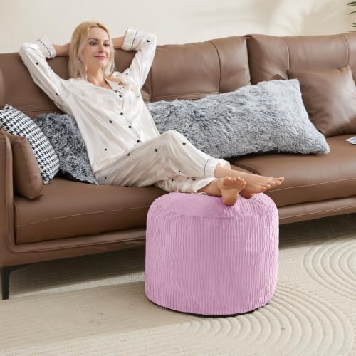 Small Pouf Ottoman Foot Rest Footstool and Ottomans Small for Couch Foot Stools for Living Room