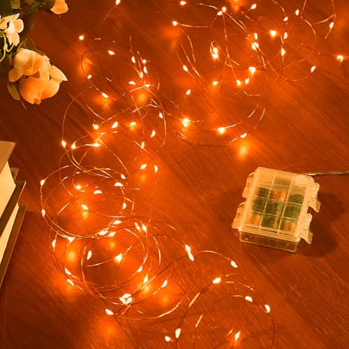 2 Pack 65.6 Ft. Battery Operated Outdoor String Lights with Remote & Timer (2 Count)