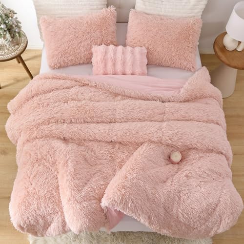 Fluffy Queen Comforter Set