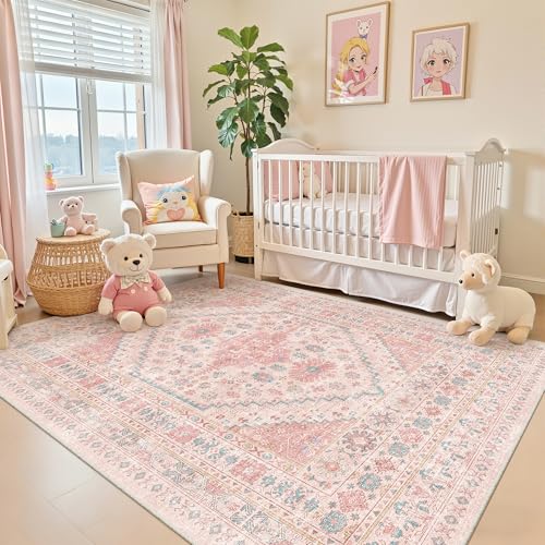 Pink Rugs for Bedroom (40 Sq Ft)