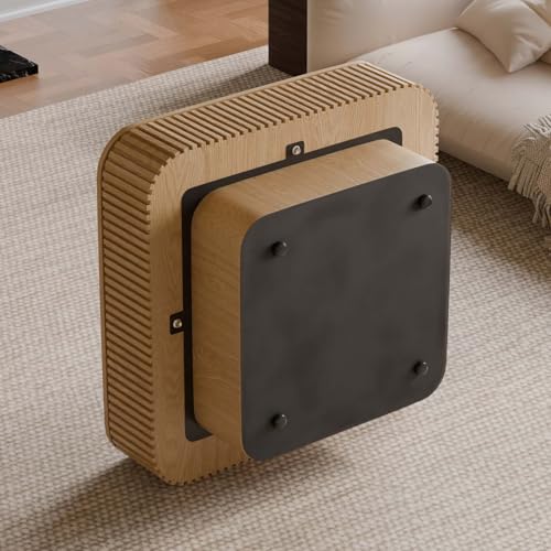 Square Small Coffee Table with Storage