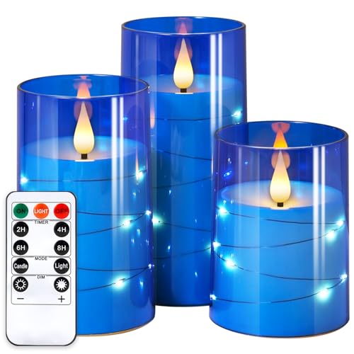 Flickering Flameless Candles (3 Count)