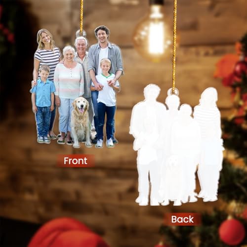 Personalized Custom Photo Acrylic Ornament