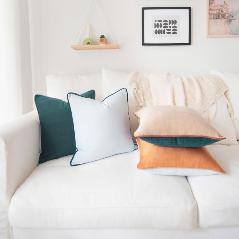 Decorative Throw Pillow Covers Cushion Cases (4 Count)