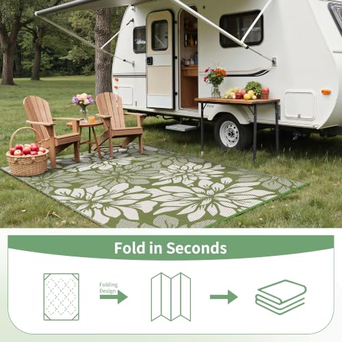 Outdoor Rug Waterproof for Patio Decor (54 Sq Ft)