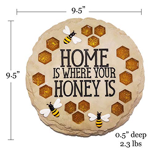 Garden Décor Home is Where Your Honey is Stepping Stone