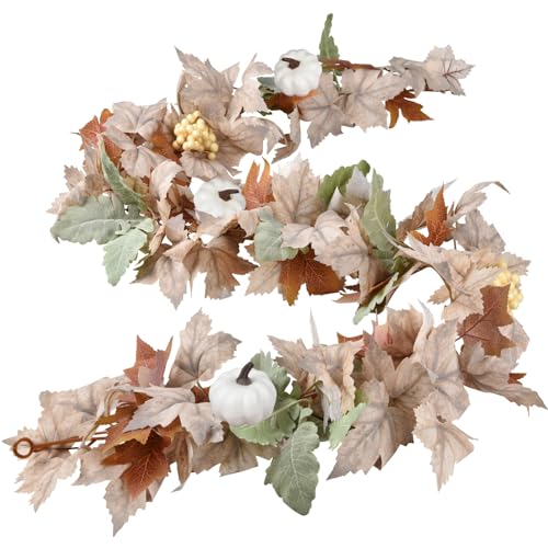 Fall Maple Leaves Garland Decoration