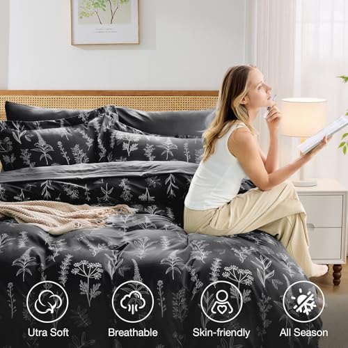 Black King Comforter Set