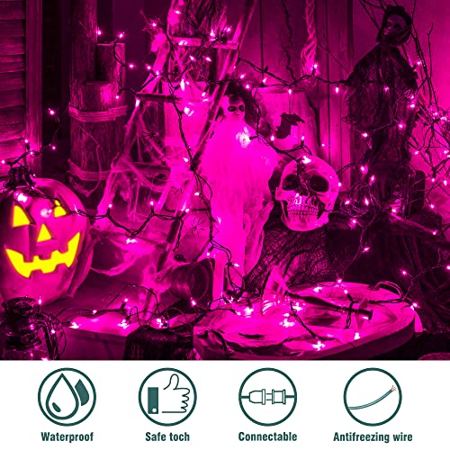 Purple Halloween String Lights