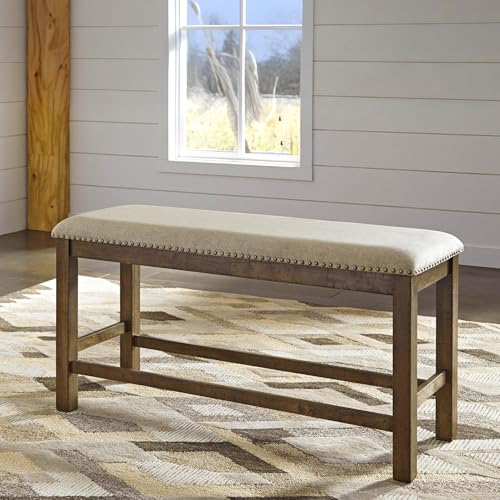Moriville Upholstered Counter Bench