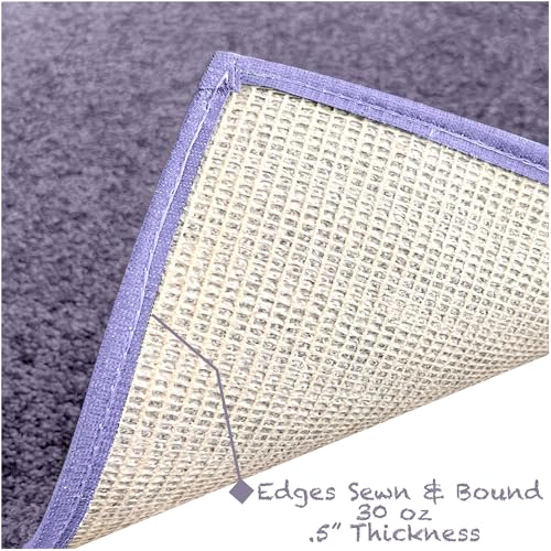 Soft & Colorful 7' x 7' Kids Classroom Area Rug