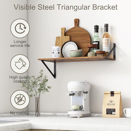 Floating Shelves 24 Inch Long (3 Count)