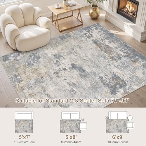 5x7 Area Rug Living Room Rugs