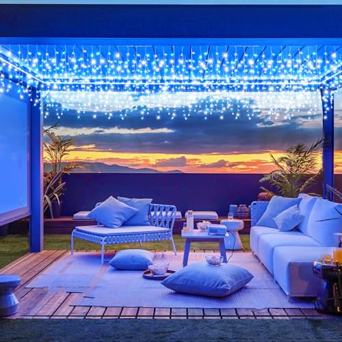 99ft Icicle Lights for Outside