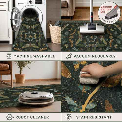 3x12 Long Hallway Runner Rug Non Slip (36 Sq Ft)