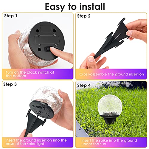 Solar Garden Lights (4 Count)