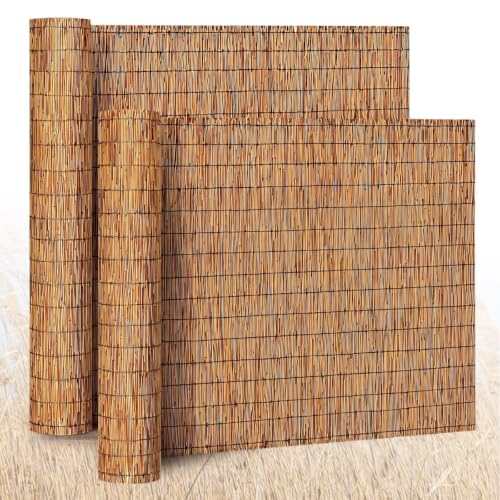 2 Pcs 4 x 10 ft Reed Fence Roller (2 Count)