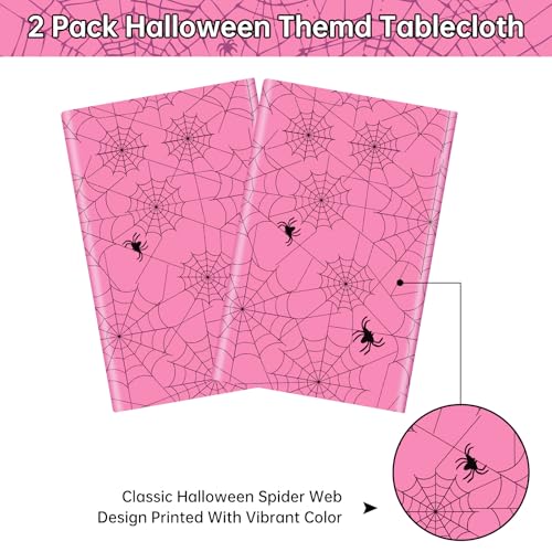2 Pcs Halloween Tablecloth (2 Count)