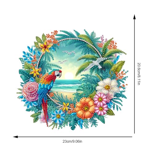 Flowers Hummingbird Diamond Art Kits