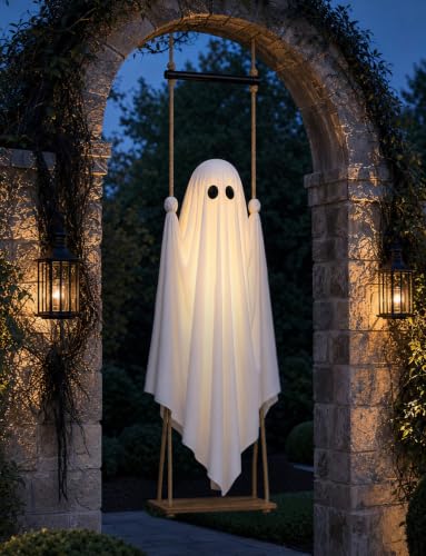 Halloween Decorations Outdoor 4.6FT Large Pre (Large)