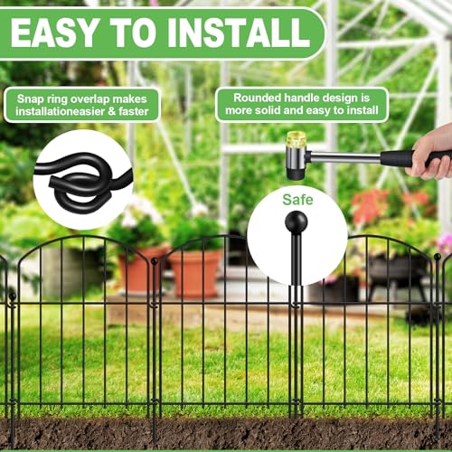 Decorative Garden Fence (10 Sq Ft)