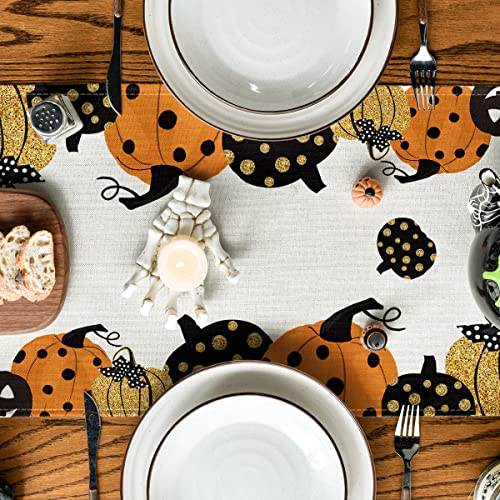 210 GSM Halloween Table Runner Home Party Decor 13x48 Inch